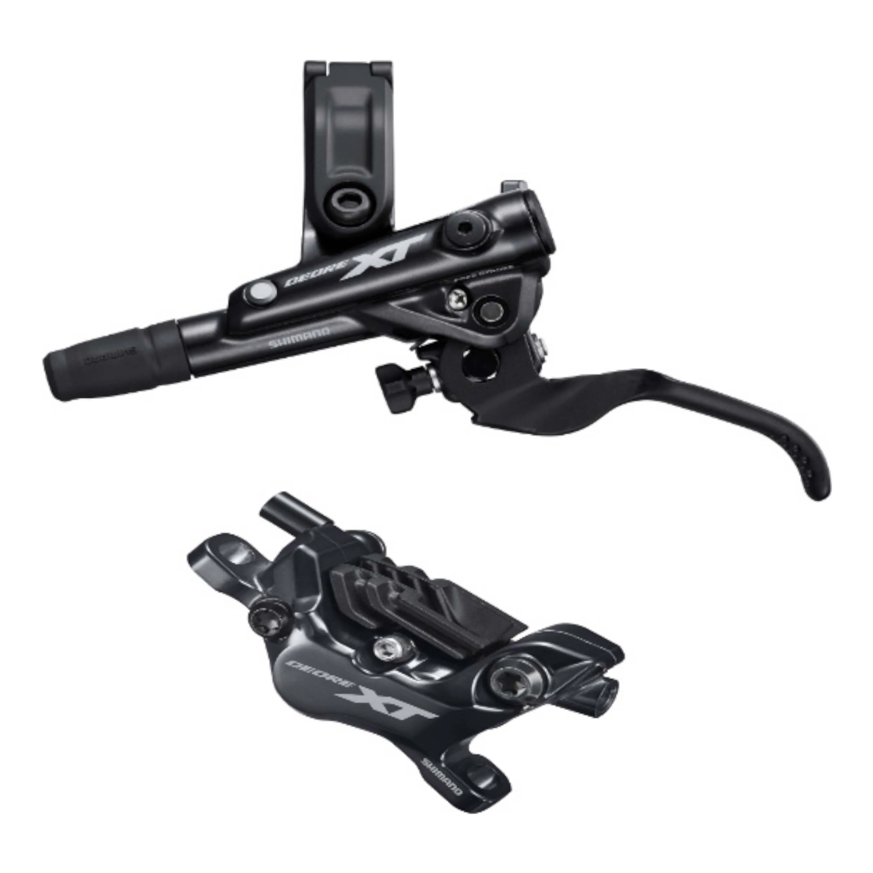 Shimano BR-M8120/BL-M8100 XT 4 Pot Bled Brake Lever/Post Mount Calliper I-Spec EV