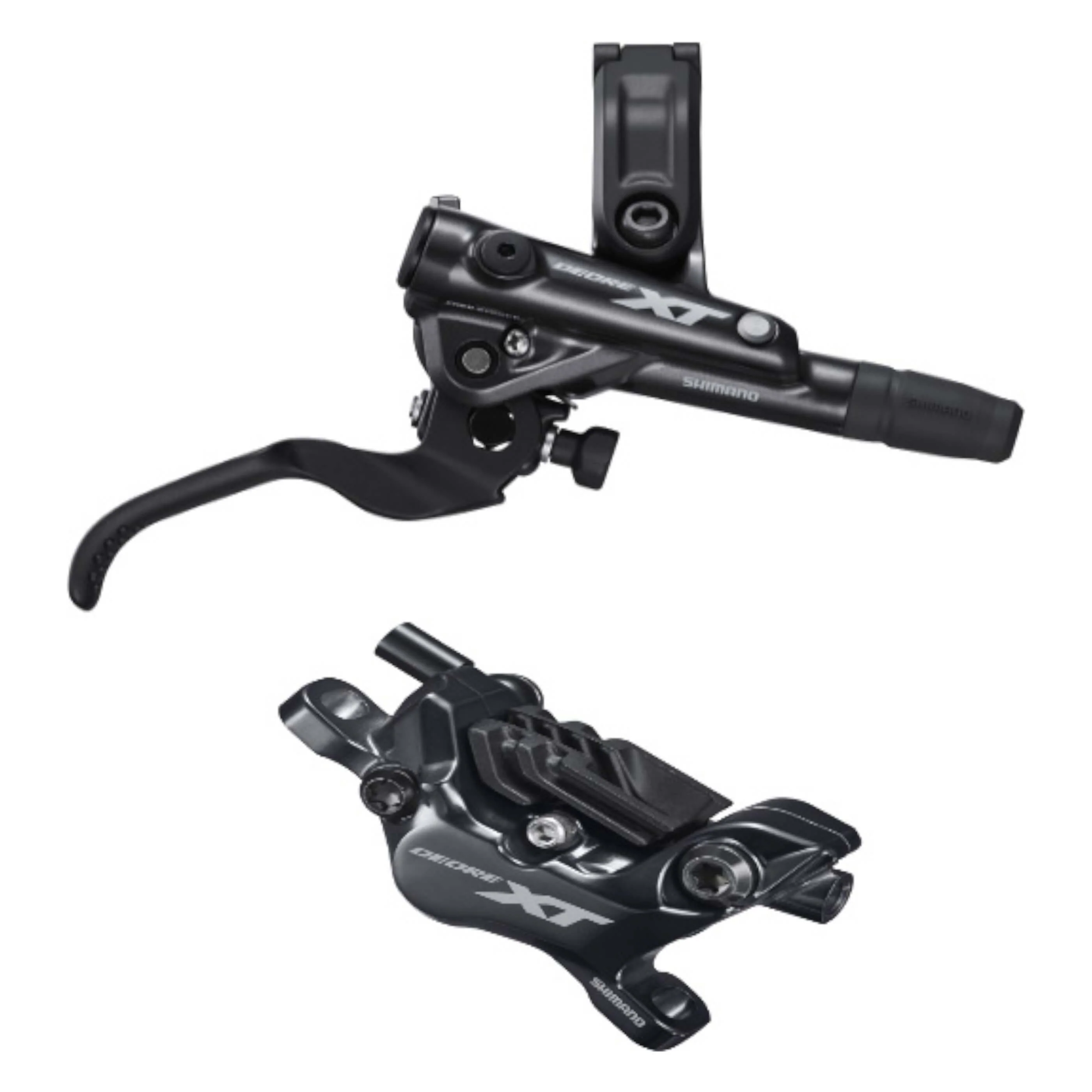 Shimano BR-M8120/BL-M8100 XT 4 Pot Bled Brake Lever/Post Mount Calliper I-Spec EV - Image 2