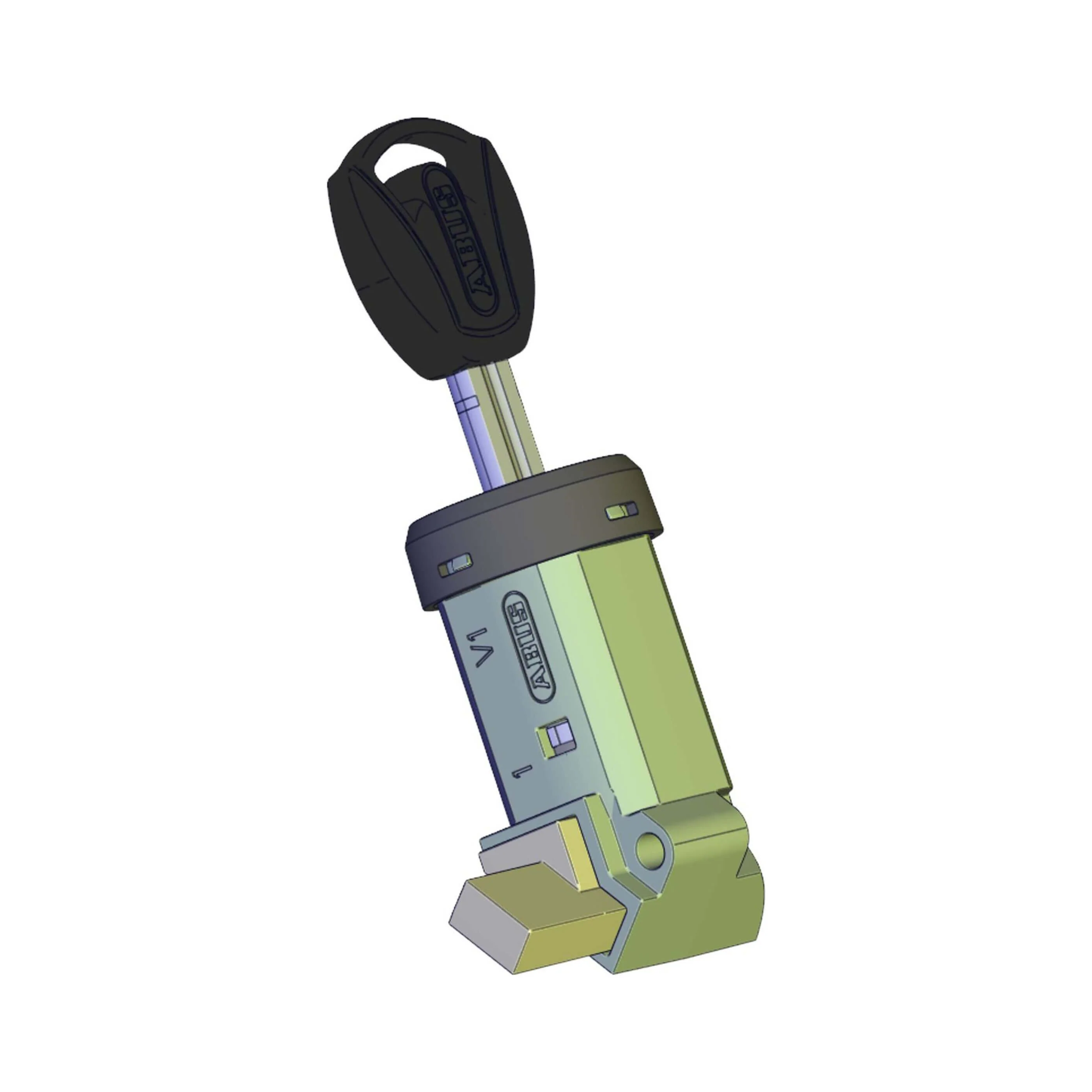 Cube Cylinder Lock (Abus) - Horizontal Battery, Kathmandu 750Wh (Smart System)