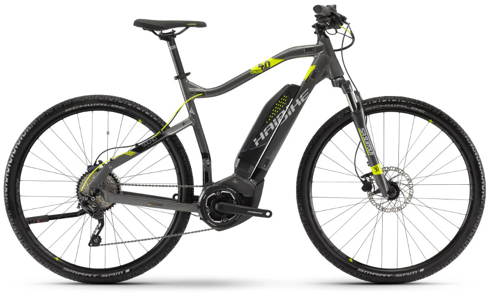 Haibike sDuro Cross 4.0 2018 Uni / Crossbar Yamaha