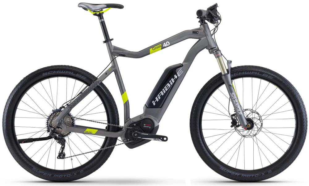 Haibike xDuro Cross 4.0 2017 Uni / Crossbar Bosch