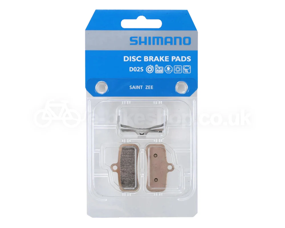Shimano D02S Metal Brake Pads for Saint and Zee - Image 2