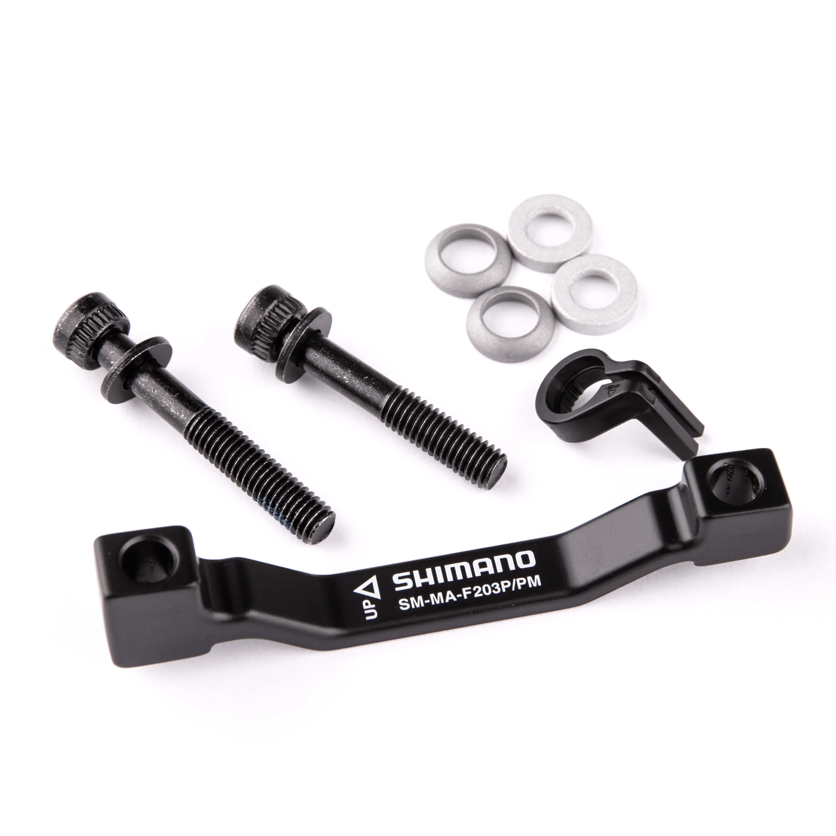 Shimano Post mount adapter, 180mm to 203mm