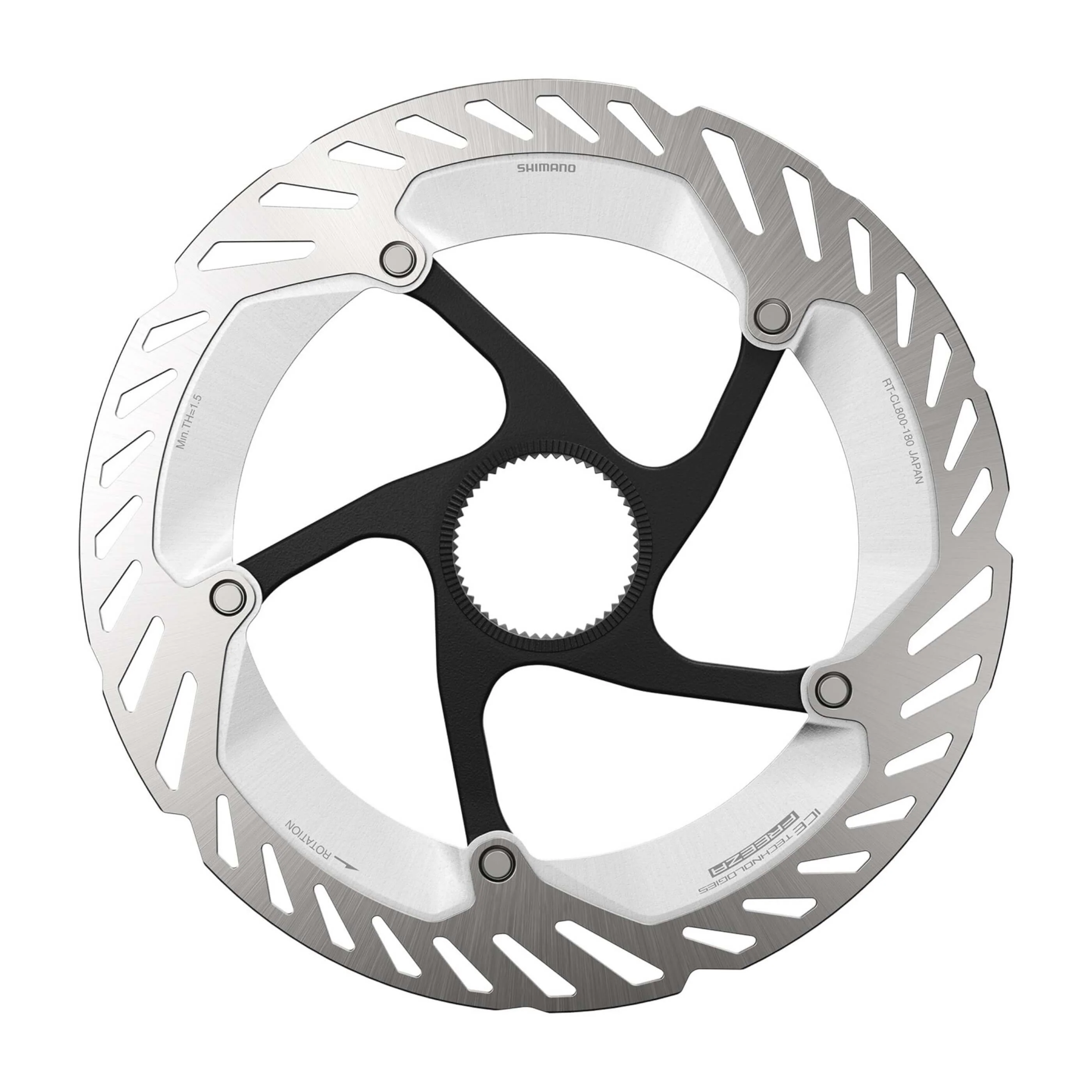 Shimano RT-CL800 Ice Tech FREEZA Rotor with Internal Magnet Lockring - 180mm