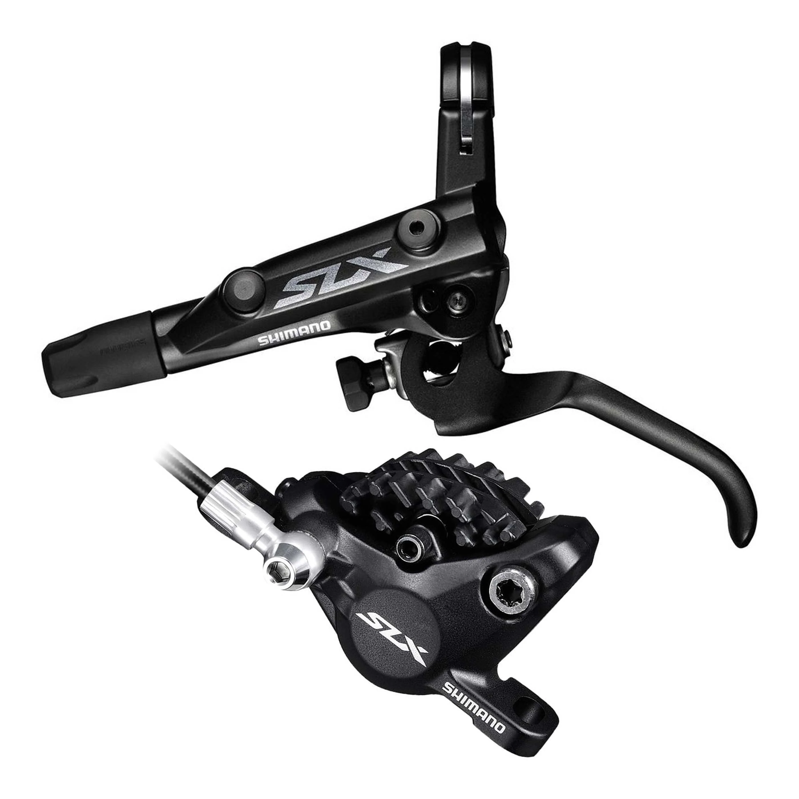 Shimano SLX M7000 I-spec-II brake lever and 2-piston caliper set Rear/Left
