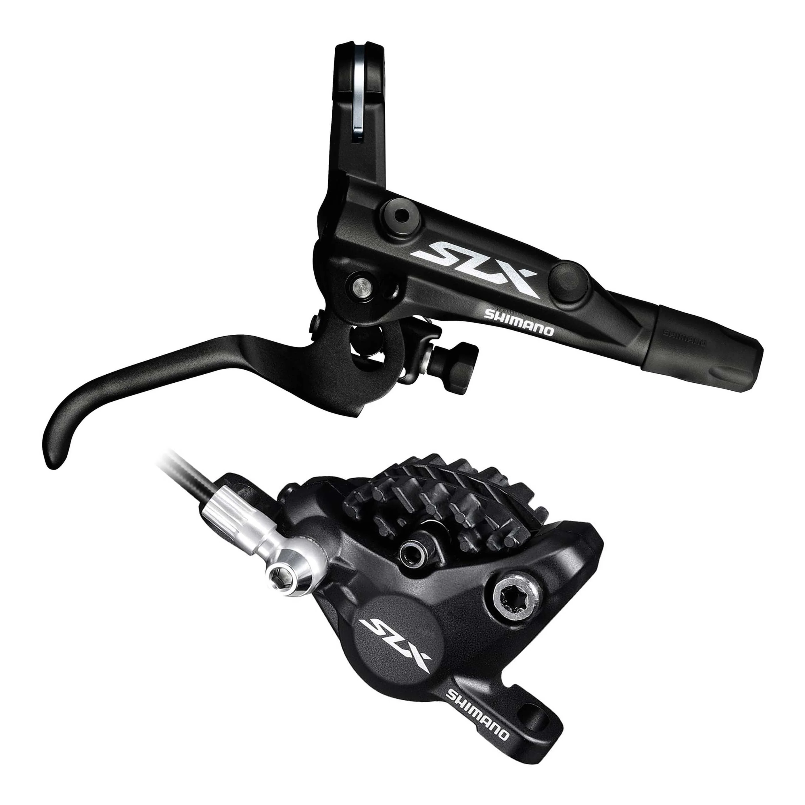 Shimano SLX M7000 I-spec-II brake lever and 2-piston caliper set Front/Right