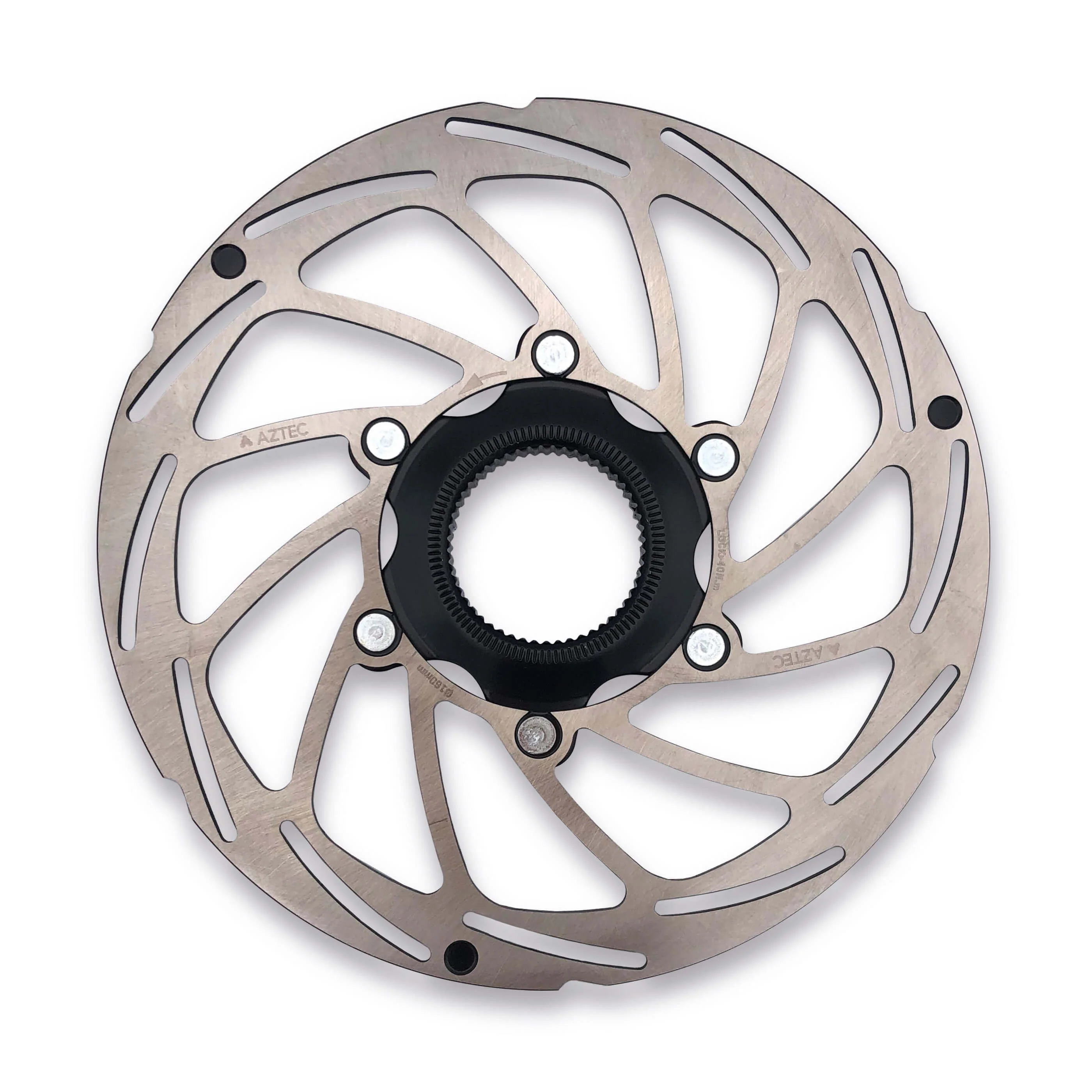 Aztec Stainless Steel Fixed Centre-Lock Disc Rotor - 203mm